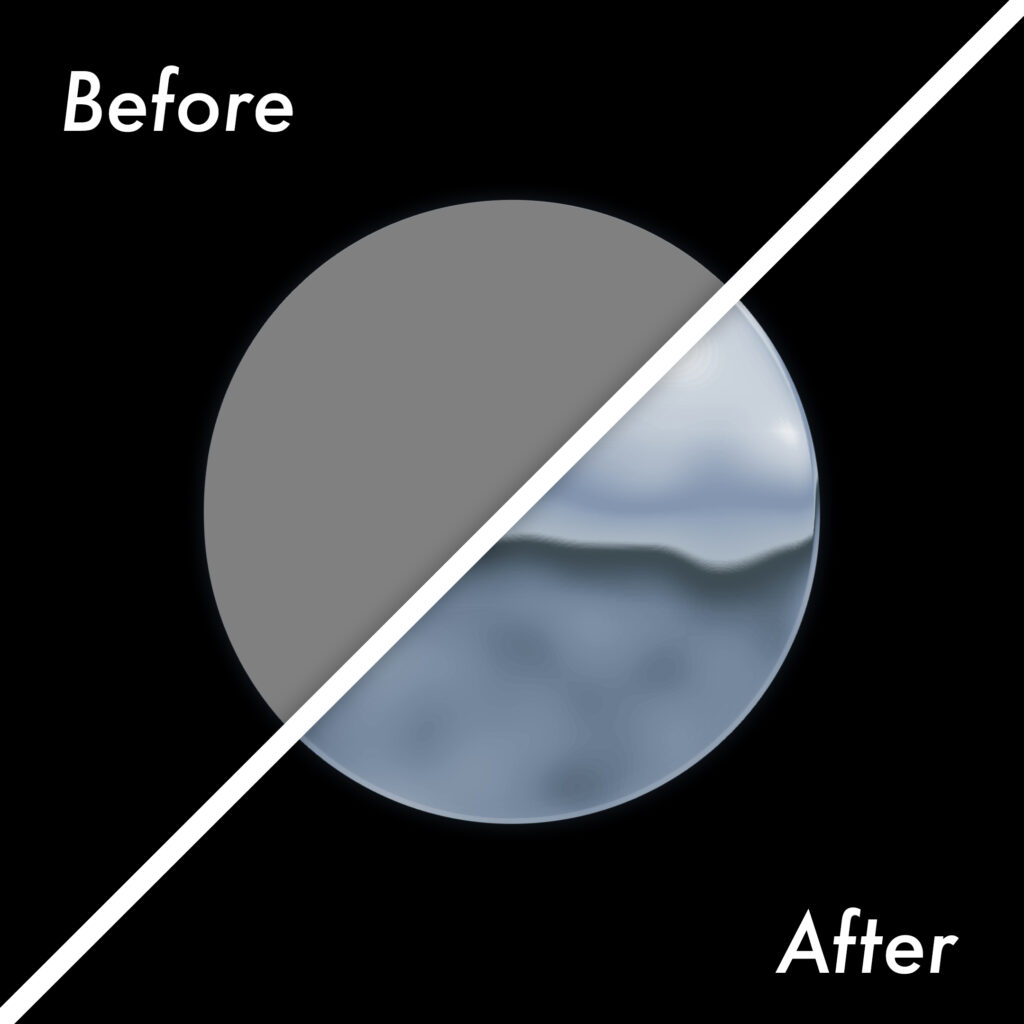 How to use the Chrome Effect action in Photoshop