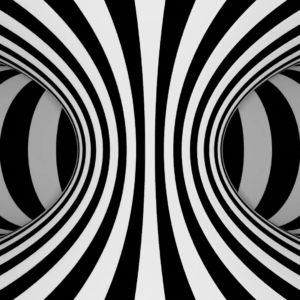 Animation - Striped Stretching Donut