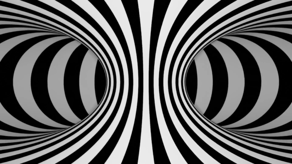Animation - Striped Stretching Donut