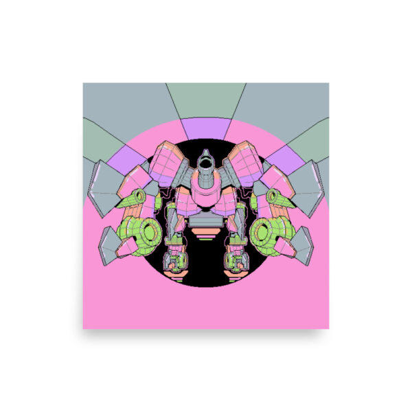 Cannon Mecha - Print