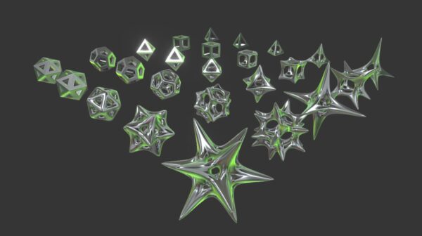 Spikey-hedron Asset Pack